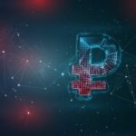 Pi Network logo rising above a crypto chart bouncing from a monthly low, signaling potential for a price recovery and investor optimism.