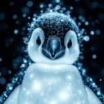 Pudgy Penguins NFTs and PENGU token soaring on a price chart, symbolizing rising demand and momentum in both the NFT and token markets.