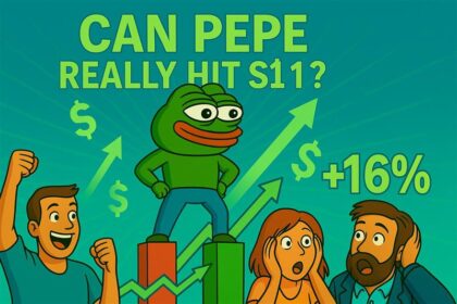 Crypto traders rally around PEPE coin after 16% price rebound amid $1 speculation