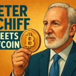 Peter Schiff warns of Bitcoin’s collapse during 2025 crisis as gold surges to record highs