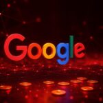 Abstract visual of EU regulatory oversight with digital elements, symbolizing Google enforcing MiCA compliance for crypto ads across the European Union.
