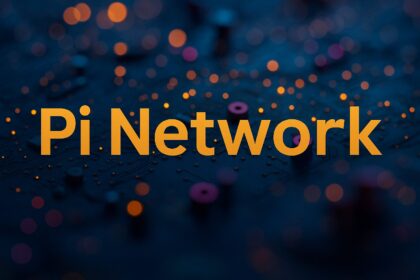 Logos of Mantra, Memecoin, and Pi Network spotlighted on a dynamic crypto dashboard, symbolizing this week’s top cryptocurrencies to watch.