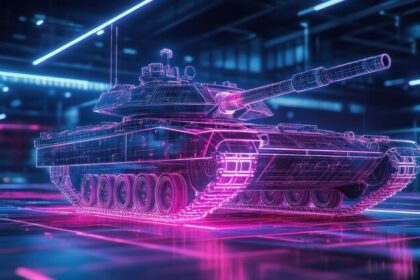 Stock market tickers turning red with images of Donald Trump, the Federal Reserve, and Chinese flags—illustrating rising geopolitical and economic tension affecting markets.