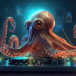 Kraken logo with embedded API code visuals and bank icons, illustrating seamless crypto integration for financial institutions via Kraken’s new Embed API.