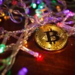 Bitcoin chart surging toward $250K with institutional inflow graphics and Scott Melker’s analysis in the foreground, highlighting a potential major rally by year-end.