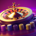 Lucky Green Casino interface with two sections: one showing welcome bonus offers (free spins, match deposits), the other showing loyalty rewards (VIP tiers, cashback), symbolizing the comparison of new vs. returning player benefits.