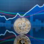 Ripple logo with a $25M stablecoin fund flowing into books, graduation caps, and classrooms—symbolizing the company’s initiative to enhance U.S. financial literacy.