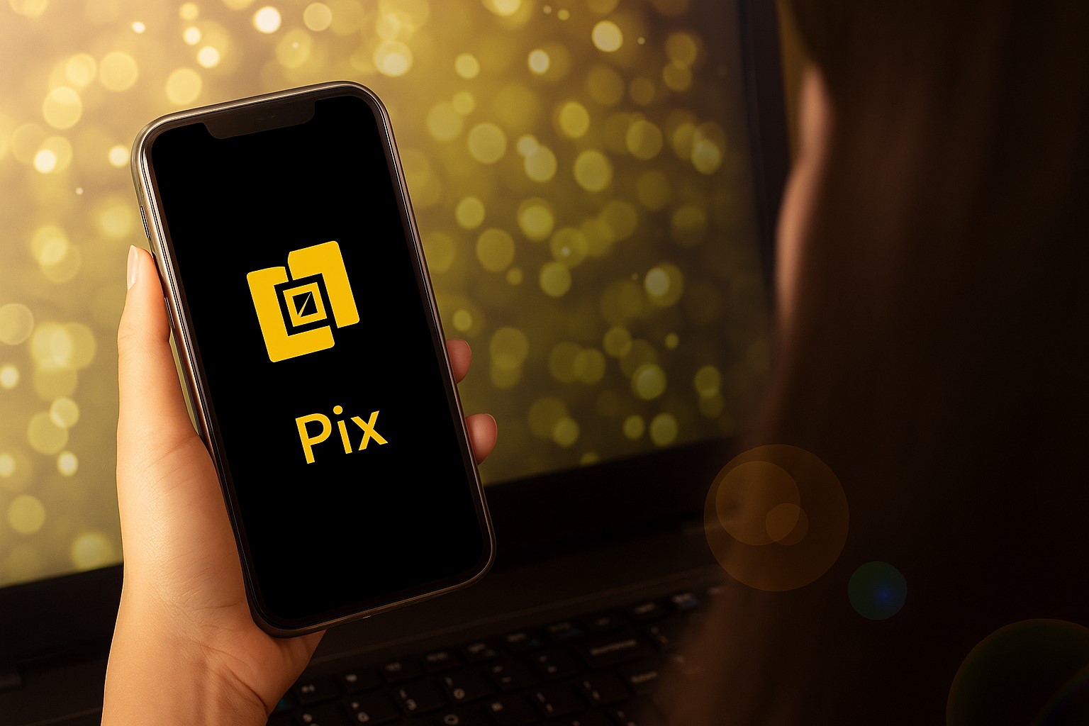 Binance Pay logo connected to Brazil’s Pix network with real-time crypto-to-fiat payment icons, symbolizing seamless digital transaction integration in Brazil.