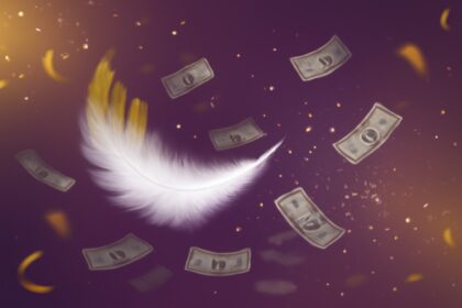 Plume logo overlaying digital real estate assets and blockchain infrastructure, with a growth chart projecting toward a $4T valuation by 2035—symbolizing the ambitious scaling of tokenized property.