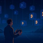 Blockchain gaming assets connected to DePIN (Decentralized Physical Infrastructure Network) nodes, highlighting a $18.9B surge driven by gamification and on-chain growth.
