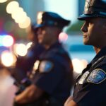 Hong Kong police conducting a raid with confiscated crypto wallets and $15M in illicit funds, illustrating the crackdown on a money laundering network.