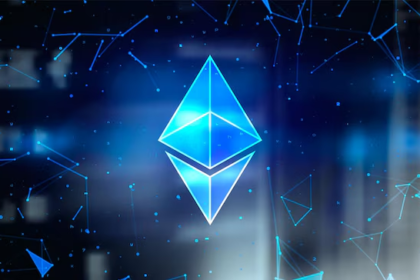Citi and SDX logos connected by blockchain nodes to a “Pre-IPO Shares” token, symbolizing the launch of tokenized equity in private markets.