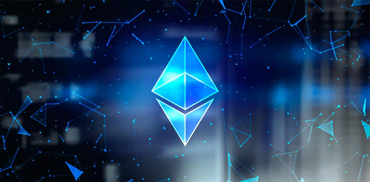 Citi and SDX logos connected by blockchain nodes to a “Pre-IPO Shares” token, symbolizing the launch of tokenized equity in private markets.