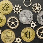 Darknet interface labeled “Kraken” with rising crypto transaction charts and Russian insignia, highlighting a 68% surge in crypto sales despite global market pressure.